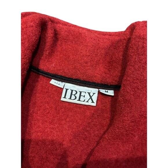 Ibex Womens Vest Full Zip Wool Size medium Outdoor Hiking Nature gorpcore USA - Picture 3 of 8